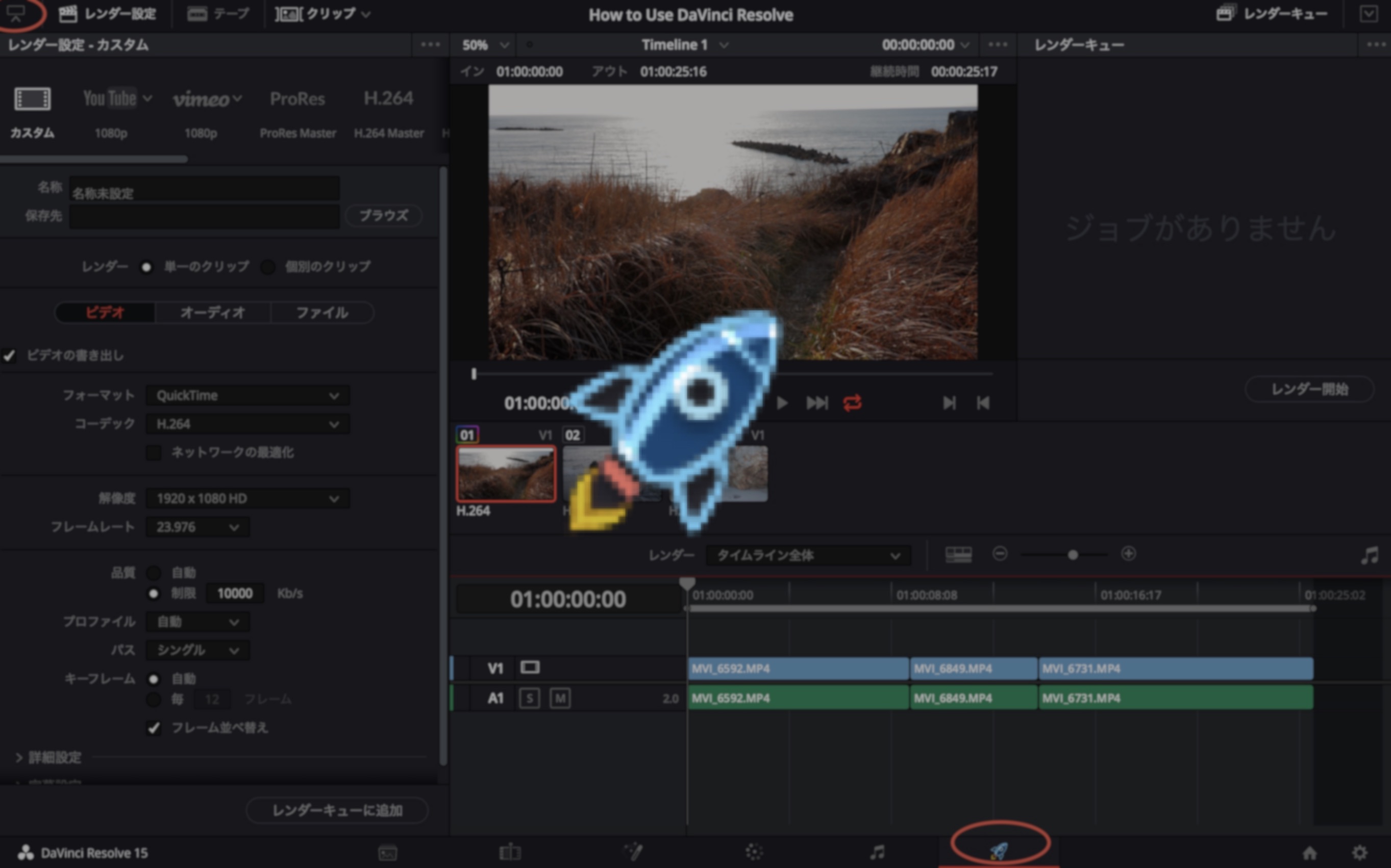 Davinci Resolve 書き出し方法とおすすめの簡単設定 オガワダン Com