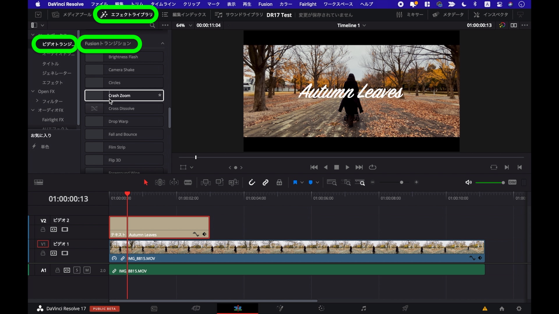 how to add text on davinci resolve 17